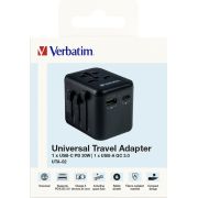 Verbatim-49544-oplader-voor-mobiele-apparatuur-Zwart