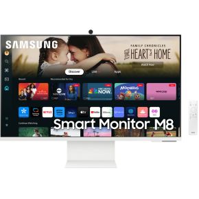 Samsung Smart Monitor M8 M80D computer monitor 81,3 cm (32 ) 3840 x 2160 Pixels 4K Ultra HD LED Wit