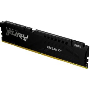 Kingston Technology FURY Beast 16GB 6400MT/s DDR5 CL32 DIMM Black XMP