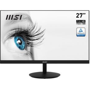 MSI Pro MP271A computer monitor 68,6 cm (27 ) 1920 x 1080 Pixels Full HD LCD Zwart