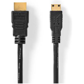 High Speed ??HDMI-Kabel met Ethernet | HDMI Connector | HDMI Mini-Connector | 4K@30Hz | 10.2 Gbps