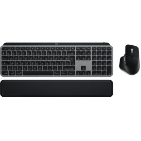 Logitech MX Keys S Combo for Mac toetsenbord Inclusief muis Thuis/Werk RF-draadloos + Bluetooth AZER