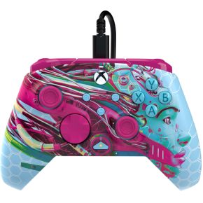 PDP REMATCH GLOW Advanced Meerkleurig USB Gamepad Analoog/digitaal PC, Xbox One, Xbox Series S, Xbox