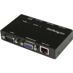 StarTech.com 4-poorts VGA Over CAT5 video-extender 150 m