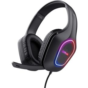 Trust GXT 416 ZIROX Headset Bedraad Hoofdband Gamen USB Type-A Zwart