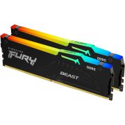 Kingston DDR5 FURY Beast RGB 2x16GB 6000 geheugenmodule