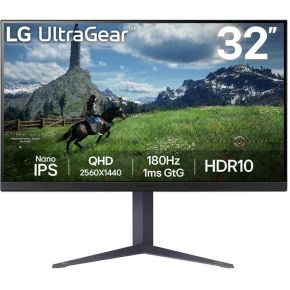 LG 32GS85QX-B computer monitor 81,3 cm (32 ) 2560 x 1440 Pixels Zwart