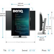 BenQ-RD240Q-computer-61-2-cm-24-1-2560-x-1600-Pixels-WQXGA-LCD-Zwart-monitor