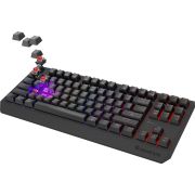 GENESIS-Thor-230-TKL-Gamen-USB-RF-Wireless-Bluetooth-QWERTY-Amerikaans-Engels-Grijs-toetsenbord