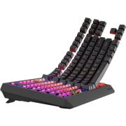 GENESIS-Thor-230-TKL-Gamen-USB-RF-Wireless-Bluetooth-QWERTY-Amerikaans-Engels-Grijs-toetsenbord