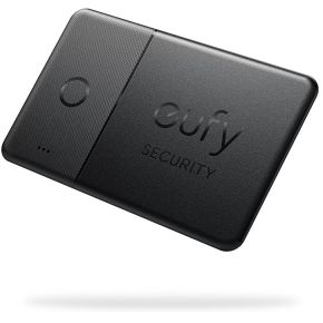 eufy Security - SmartTrack Link (Black, 2-Pack) - Android not supported - Works with Apple Find My (iOS only) - Key Finder, Bluetooth Tracker for Earbuds and Luggage, Phone Finder