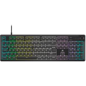 Corsair K55 CORE RGB toetsenbord Gamen USB QWERTY Scandinavisch Zwart