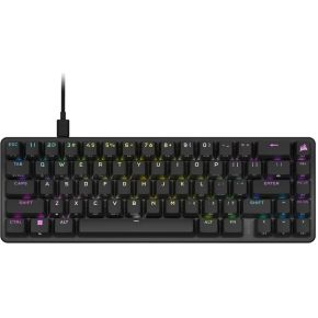 Corsair K65 PRO MINI toetsenbord Gamen USB QWERTZ Scandinavisch Zwart