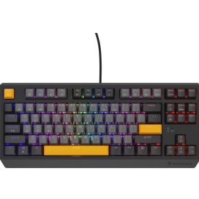 Genesis Thor 230 TKL Anchor Gray Negative RGB Outemu Red