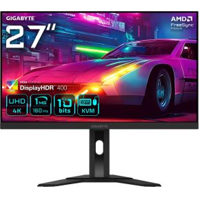 GIGABYTE M27UA EK computer monitor 68,6 cm (27 ) 3840 x 2160 Pixels 4K Ultra HD LED Zwart