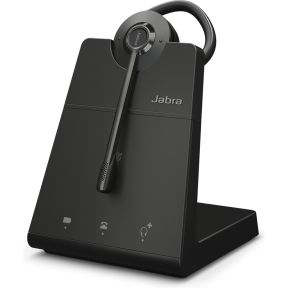 Jabra Engage 45 SE Headset Draadloos oorhaak, Hoofdband Kantoor/callcenter Zwart