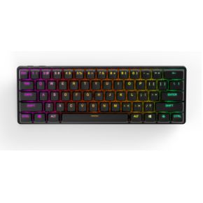 Steelseries Apex Pro Mini toetsenbord Gamen USB + RF Wireless + Bluetooth QWERTY Scandinavisch Zwart