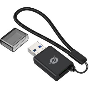 Conceptronic BIAN07B geheugenkaartlezer USB 3.2 Gen 1 (3.1 Gen 1) Type-A Zwart