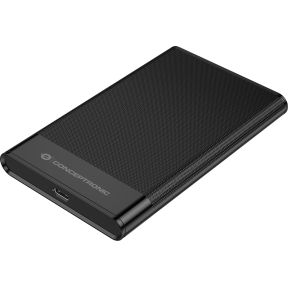 Conceptronic DANTE06B behuizing voor opslagstations HDD-/SSD-behuizing Zwart 2.5