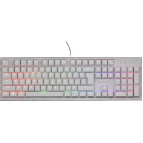 GAMING KEYBOARD GENESIS THOR 303 US LAYOUT RGB BACKLIGHT SILENT SWITCH WHITE HOT SWAP