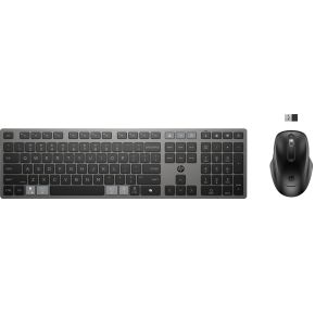 HP 725 Multi-Device Rechargeable Wireless Keyboard and Mouse Combo