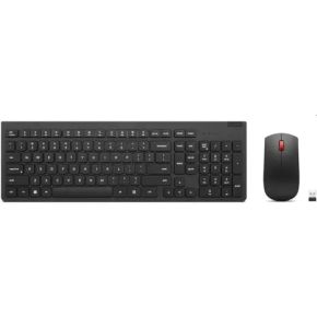 Lenovo 4X31N50739 toetsenbord Inclusief muis Universeel RF Draadloos QWERTY Spaans Zwart