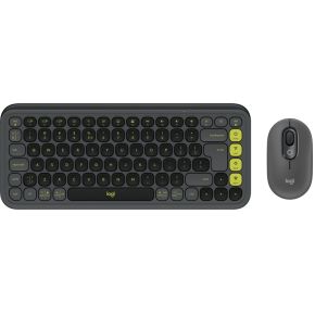 Logitech POP Icon Combo - Toetsenbord en Muis - Bluetooth - Qwerty US - Graphite Green