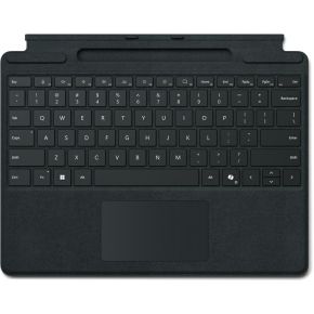 Microsoft Surface Pro Keyboard with pen storage for Business AZERTY Frans Microsoft Cover port Zwart