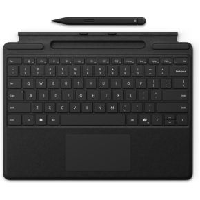 Microsoft Surface Pro Keyboard with Slim Pen for Business AZERTY Frans Microsoft Cover port Zwart