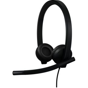 Logitech H570e Headset Bedraad Hoofdband Kantoor/callcenter USB Type-A Zwart