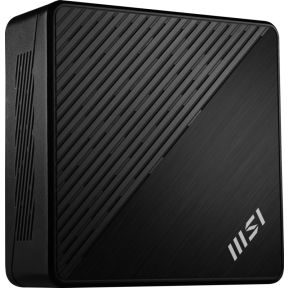 MSI Cubi N ADL S-078EU Intel® N N100 4 GB DDR4-SDRAM 128 GB SSD Windows 11 Pro Mini PC Zwart