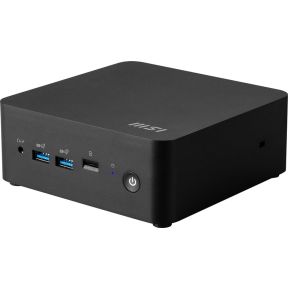 MSI Cubi NUC 13MQG-065BEU 0.84L sized PC Zwart i7-1365U Intel SoC