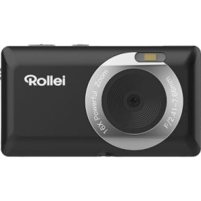 Rollei Compactline Pocket Compactcamera 50 MP CMOS 8160 x 6120 Pixels Zwart