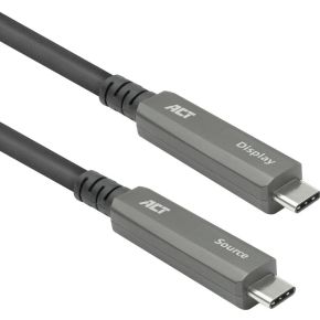 ACT USB-C 3.2 Gen2 Active Optical Cable (AOC), voor touchpanels, video, data, power, 10m