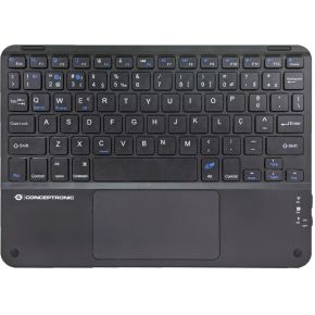 Conceptronic TOBIN01BPT toetsenbord Universeel Bluetooth QWERTY Portugees Zwart