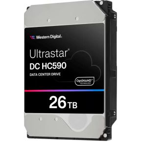 Western Digital DC HC590 interne harde schijf 26 TB 7200 RPM 3.5 SAS