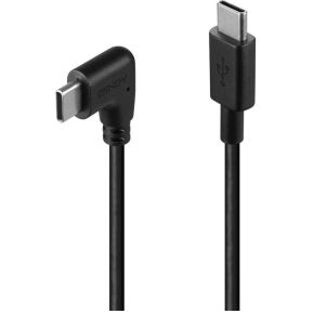 Lindy 32005 USB-kabel USB 2.0 1 m USB C Zwart