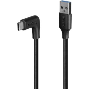 Lindy 32014 USB-kabel USB 3.2 Gen 2 (3.1 Gen 2) 1,5 m USB A USB C Zwart