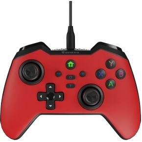 GENESIS - MANGAN 300- GAMEPAD - PC/SWITCH/MOBIEL - ROOD