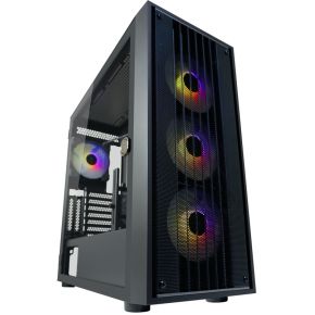 LC-Power LC-810B-ON computerbehuizing Midi Tower Zwart