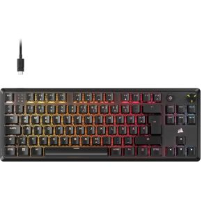 Corsair K70 CORE TKL toetsenbord Gamen USB QWERTZ Duits Zwart