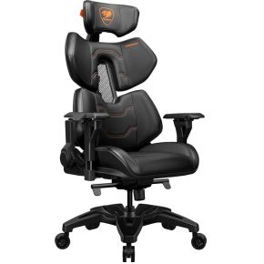 Cougar Terminator Gaming stoel, Unieke mechanische esthetiek, 4D verstelbare armleuning-Zwart /Rood