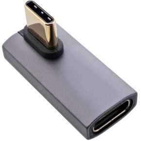 InLine 35900H tussenstuk voor kabels USB-C Grijs