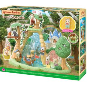 Sylvanian Families 5761 Geheime bos waterval set- inclusief 1 fluweelzachte baby speelfiguur