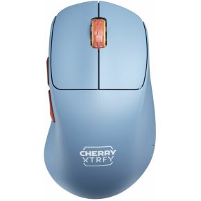 CHERRY XTRFY M64 Blauw Draadloze Gaming muis