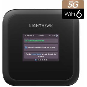 NETGEAR Nighthawk® M3 - MiFi Router - 5G - WiFi 6 - Dual-Band - Simlockvrij