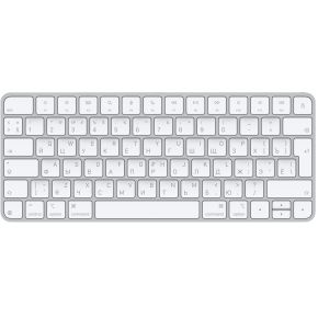 Apple Magic toetsenbord Universeel USB + Bluetooth QWERTY Russisch Wit