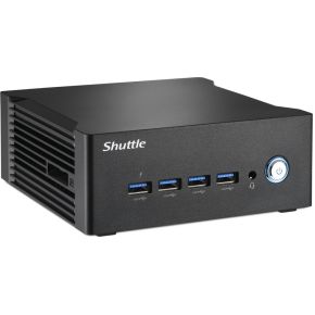 Shuttle Nano PC NA10H7, AMD RyzenTM 7-8845HS APU, Radeon780M, 2xHDMI, 2xUSB-C 4.0(DP), 2x2.5Gbit LAN