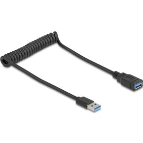 DeLOCK 90367 USB-kabel 0,6 m USB A Zwart