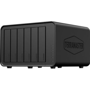 TerraMaster F6-424 MAX data-opslag-server NAS Desktop Intel® CoreTM i5 i5-1235U 8 GB DDR5 Zwart